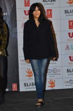 Ekta Kapoor at Ragini MMS 2 promotions in a bird cage in Infinity Mall, Mumbai on 12th Feb 2014